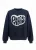 studioselect Sweatshirt ‘Mina’  navy / zilver