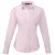 Premier Dames/Dames Popeline Blouse met Lange Mouwen (Roze)