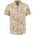 No Excess Shirt Short Sleeve Revers Collar Allover Printed Yellow