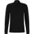 Boss Heren Pirol Logo Lange Mouwen Polo Shirt (Zwart)