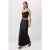 TRENDYOLMİLLA Dames Zwart Effen Midi Rokken