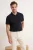 TRENDYOL MAN Heren Zwart Effen Kort Regular fit Poloshirts