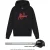 Malelions Junior Essentials Hoodie | Black/Red