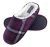 Dunlop – Heren Warme Pluche Fleece Voering Instap Muil Geruite Huisslippers