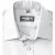 Russell Collectie Herenshirt met lange mouwen (Wit)