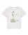 Watapparel Shirt ‘ Möwe mit Hut ‘  gemengde kleuren / wit gemêleerd