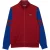 Lacoste Heren Interlock Stretch Track Jacket met rits (Rood)