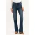 Florez high waist flared jeans – donkerblauw