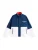 Tommy Jeans Tussenjas  donkerblauw / rood / wit