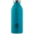 24Bottles Drinkfles ‘500 ml’  petrol / zwart / zilver