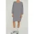 American Vintage Boat Collar 7/8 Sleeves Dress Sardine