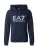 EA7 Emporio Armani Sweatshirt  donkerblauw / wit