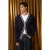 TRENDYOL MAN Heren Donkerblauw Colorblock Lang Regular fit Vesten