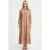 Maxi-jurk met strikdetail
