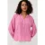 EsQualo Blouse R-neck Raglan Rose