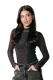 Colourful Rebel Neyo Leopard Mesh Turtleneck Top Wt218387 T-shirt Lange Mouw 750 Brown