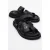 Loana Leer Slide Sandaal