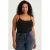 WE Fashion Curve singlet zwart
