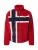 NAPAPIJRI Fleece jas ‘T-FIEMME’  rood / zwart / wit