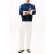 Tommy Hilfiger Chunky Cotton Crew Neck Sweater Carbon Navy