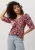 Co'Couture Blouse Dames Flashy Heart Drape Blouse,