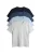 The Set Shirt  marine / lichtblauw / donkerblauw / lichtgrijs