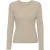 Geribd dames-T-shirt met lange mouwen Colorful Standard Organic oyster grey