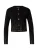 GUESS Gebreid vest  zwart
