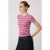 TRENDYOLMİLLA Dames Paars Effen Kort Getailleerd Blouses