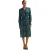 Boss Dames Dalati Abstract Kraag Midi Shirtjurk (Groen)