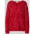 milano italy Gebreide pullover met V-hals en extra brede schouders