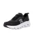 Rieker Sport Sneakers laag ‘U3505’  grijs / zwart