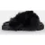IRO Paris Crossy Foxy Sandals Black Fur