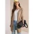 Lang vest met een losse pasvorm