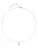 Hey Happiness Ketting ‘Letter A’  zilver
