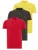 Moxx Paris Shirt  geel / donkergrijs / knalrood
