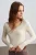 Slim Fit V-hals Ribbels Trui