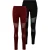 Vrouwelijke gebreide legging Urban Classics Tech (x2)