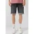 QS regular short black denim