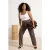 Trendyol Curve Dames Bruin Effen Recht Hoge taille Grote maten Jeans