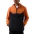 Reebok Heren Burbage Overhead Windrunner Jacket (Oranje/zwart)