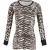 Stella McCartney Bodycon top met lange mouwen in dierenprint van katoen
