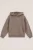 WE Fashion – Jongens hoodie met embroidery – Regular fit – Bruin – Katoen –