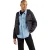 Levis Dames Inpakbare Slim Puffer Jas (Zwart)
