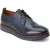Base London Roly Leren Heren Navy Veterschoenen
