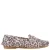 DWRS Parral leren mocassins met panterprint beige