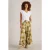 White Stuff Roxy Linen Blend Culotte Green Print