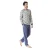 Herenpyjama met lange mouwen JJBDP5300