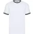 Fruit of the Loom Heren Ringer T-Shirt (Wit/zwart)