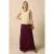 Sissy-Boy modal midi rok – donkerrood